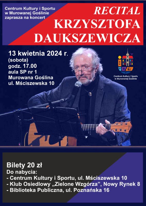 Recital Krzysztofa Daukszewicza A4